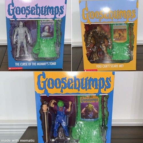 Goosebumps Trick or Treat Studios Haunted Mask + Mud Monster + Mummy’s ...