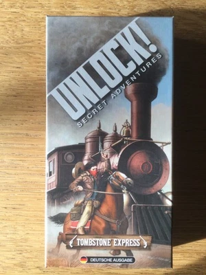 Asmodee Spiel Unlock! Tombstone Express| ab 10 Jahren | 60 Minuten deutsche Ausg - Bild 1 von 2