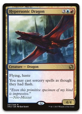 Hypersonic Dragon #201 (NM) Iconic Masters IMA Magic MTG - Image 1 of 2