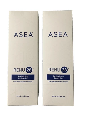 ASEA RENU 28 -2 PACK  Revitalizing Gel 90ml  Anti-Aging  AU Authentic Exp 01/27 - image 1 of 4