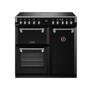Stoves Richmond DX 90cm Induction Range Cooker 5 Zone Black D900Ei RTY Grade C - Picture 1 of 8