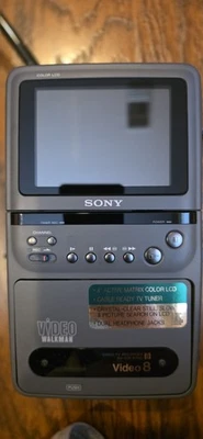 Sony Video Walkman - Grabadora de TV GV-200 NTSC Video 8 Foto 1 de 4