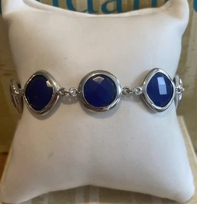 Nuevo Catálogo Sundance Pulsera Plata de Ley con Piedras de Lapislázuli Foto 1 de 4