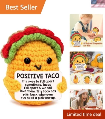 Adorable Handmade Taco Doll - Perfect for Thanksgiving and Christmas Gifts - Image 1 of 4