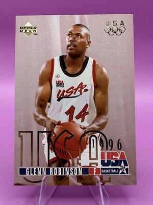 1995-96 Upper Deck #324 Glenn Robinson Team EE. UU. Baloncesto Foto 1 de 2