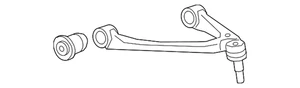 Genuine GM Front Passenger Side Upper Control Arm 84289013 - Imagen 1 de 3