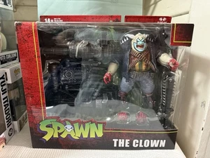 McFarlane Toys Spawn The Clown Action Figure Deluxe Bloody Variant Nuovo A6 - Foto 1 di 8