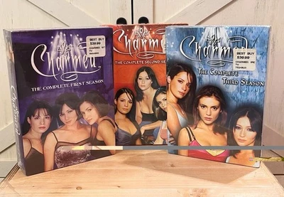 Charmed DVD Complete Seasons 1-3 TV Series 12 Disc Set Brand New - Image 1 of 4