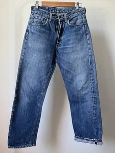 Vintage 60s Levi's 501 Big E Jean Selvedged Wash Size 30x28.5 Made in USA - Picture 1 of 21