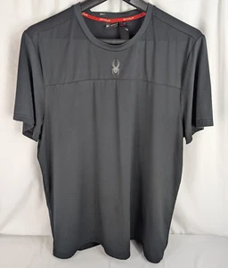 Spyder Herren Activewear Oberteil Gr. XXL schwarz kurzarm - Bild 1 von 14