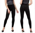 Spanx   Velvet Leggings In Black Style 2070 Women's Size  S