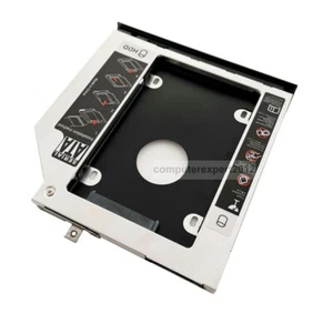 2ème disque dur disque dur SSD adaptateur caddy pour support de lunette HP EliteBook 2560p 2570p - Photo 1/9