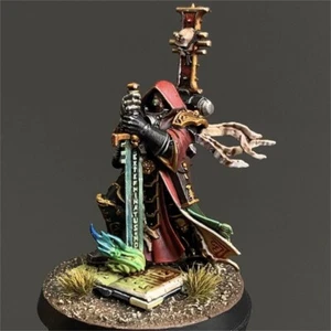 Inquisitor Erasmus Cartavolnus Warhammer 40K Imperial Knights Vorverkauf bemalt GW - Bild 1 von 4