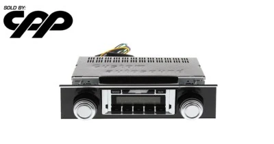 Camaro 1967 68 sonido automático personalizado CAMCAE230 EE. UU. 230 tablero receptor de radio entrada auxiliar Foto 1 de 4