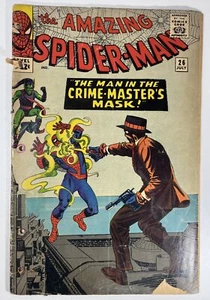 Amazing Spider-Man #26 (1965) 1st app. Crime Master (Nicholas Lewis Sr.) in 3... - Picture 1 of 3