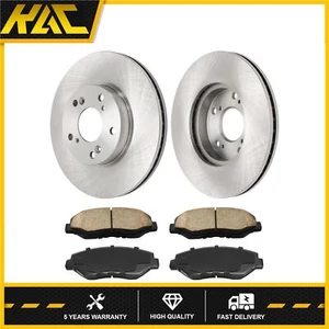 Rotores y pastillas de freno de disco delanteros 31257 para Honda Civic Accord Element CR-V 914 - Imagen 1 de 10