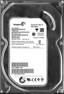 SEAGATE ST3500413AS 500GB SATA HARD DRIVE P/N: 9YP142-021  TK  Z2A - Picture 1 of 2
