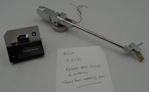 PHILIPS F7230 S/H REPLACEMENT RECORD ARM, STYLUS & ARM REST PLEASE READ - Picture 1 of 11