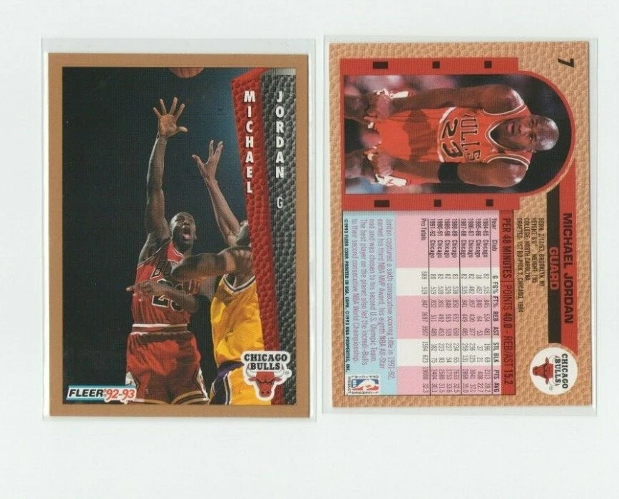 1992-93 Fleer Drakes Basketball Singles O'neal Jordan Mourning Ewing Wilkins  - Image 1 of 4