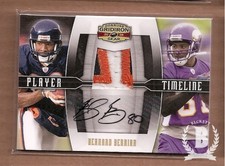 2008 Donruss Gridiron Gear Player Timeline Football Card Pick