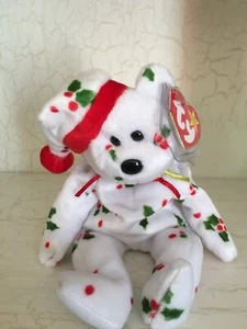 Ty Beanie Baby 1998 Holiday Christmas Teddy Bear - Picture 1 of 4