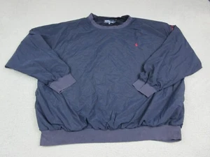 Polo Ralph Lauren Jacket Mens Extra Large Blue Pullover Casual Golf Lightweight - Picture 1 of 12