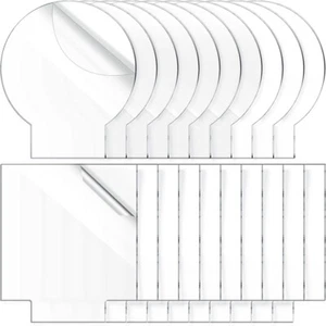 20 Pcs 2 mm Acrylic Blanks for Light Base Plastic Cast Clear Acrylic Sheet8861 - Foto 1 di 5
