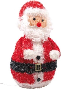 Babbo Natale cristallo decorazione con illuminazione per esterni - Picture 1 of 4