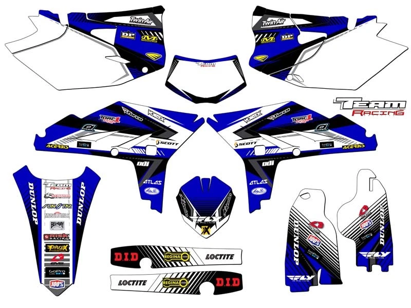 2012-2015 YAMAHA WR 450 GRAPHICS DECALS STICKERS 2013 2014 WR450F 450F F - Image 1 of 1