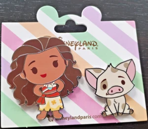 Moana e Pua Carino Principesse e Sidekicks Set Disney L Parigi Dlp Febbraio 2025 Spilla - Foto 1 di 5