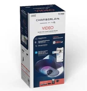 Chamberlain 0,75 HP Secure View Smart Wifi myQ trasmissione a cinghia apri garage B4643T - Foto 1 di 2