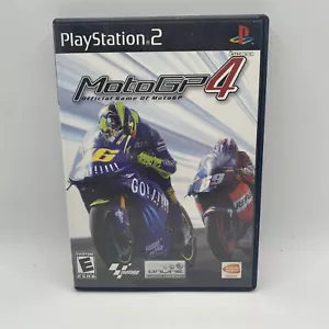 MotoGP 4 (Sony PlayStation 2 PS2, 2006, Black Label) CIB con manuale - TESTATO - Foto 1 di 4