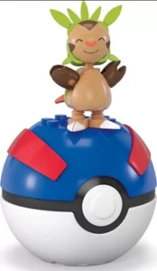 Pokémon Chespin Kit Giocattolo da Costruzione, Action Figure Poseable (23 Pezzi), HWR20 - Foto 1 di 6