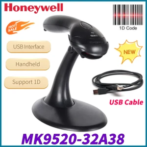 Honeywell Voyager MK9520-32A38 Handheld Barcode Scanner Reader w/USB Cable Stand - Picture 1 of 9