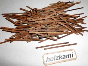 Holzleisten Palisander Santos. 50mm x 2mm x 0.6mm. L/B/H 250 Leisten - Bild 1 von 1