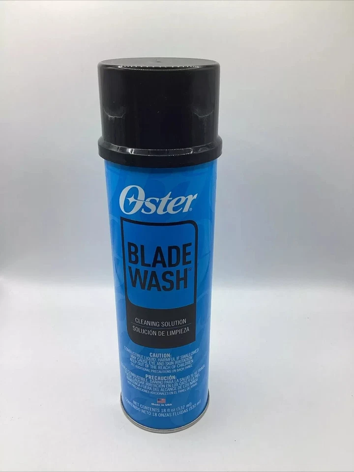 Solución de limpieza de lavado de cuchillas Oster lubricante para cuchillas cortadoras 18 oz Foto 1 de 2