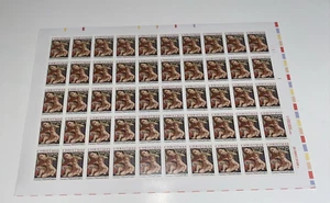 Scott 2427 ,  Madonna and Child   Full Sheet 50   1989   25c - Picture 1 of 3