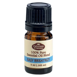 Easy Breathzy 5ml Pure Essential Oil Fabulous Frannie B3G1 Free Ship 2+