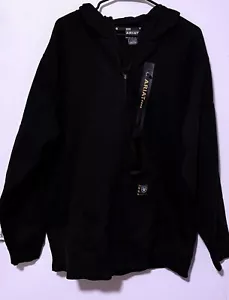 Ariat Men's Large Tall Black Rebar Jacket - Picture 1 of 3