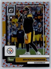 2022 Donruss Optic FIRE EMOJI #170 Ben Roethlisberger Donruss OpticFire