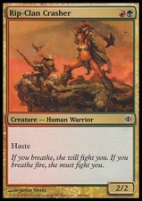 MTG 4x Rip-Clan Crasher-Shards of Alara * German German *