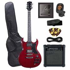 Factory 2nd Artist AG1 Red Electric Guitar with Accessories