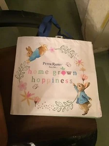 PETER RABBIT HOME GROWN HOPPINESS MEDIUM GIFT BAG PRESENTS - Picture 1 of 2
