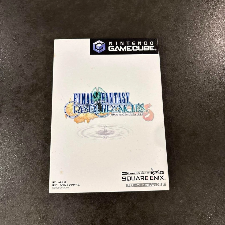 FZ92 Gamecube FINAL FANTASY CRYSTAL CHRONICLES FF Nintendo For JP System - Image 1 of 1