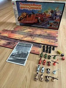 Vintage Kanada Version THUNDER ROAD Brettspiel 1986 MB fast vollständig ROUTE CONQUETE - Bild 1 von 19