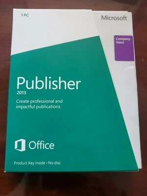 Microsoft Publisher 2013 (Opened Box) - Image 1 of 2