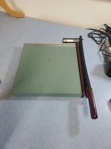 Tagliacarte a ghigliottina Premier Martin Yale W12 12" - Foto 1 di 7