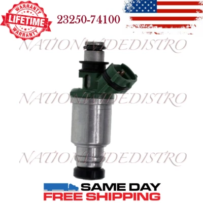 1x Inyector de combustible Denso OEM para Toyota Camry 1992-2000 2,2 L I4 23250-74100 Foto 1 de 4