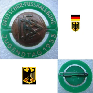 Fußball offiz. Abzeichen * DFB-Jugendtag 1953 * 1 Jahr vor dem Wunder von BERN * - Picture 1 of 4