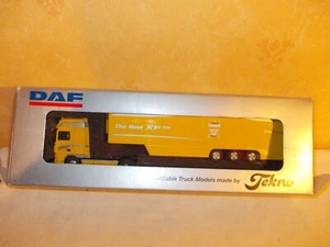 CAMION DAF XF 105 510cv FRIGO TEKNO HOLLAND NEUF BOITE 1/50 SERIE LIMITE ROUTIER - Photo 1/18
